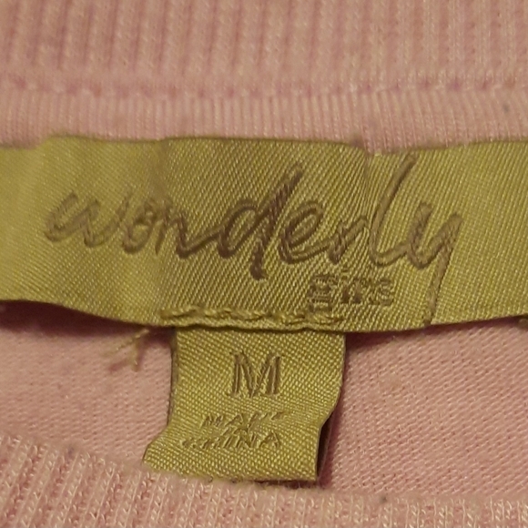 Wonderly Girls Purple Tee Shirt Size Medium - Picture 4 of 6